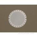 Filtre de machine à café d'angle uniforme en matériau en acier inoxydable