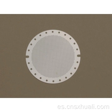 Material de acero inoxidable Filtro de máquina de café de ángulo uniforme