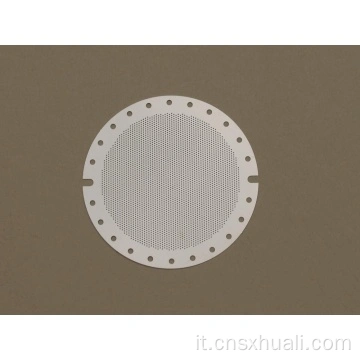 Materiale inossidabile Filtro della macchina per caffè angolare uniforme