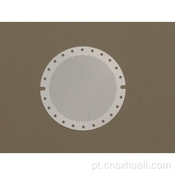 Filtro de café ângulo de ângulo uniforme de material inoxidável