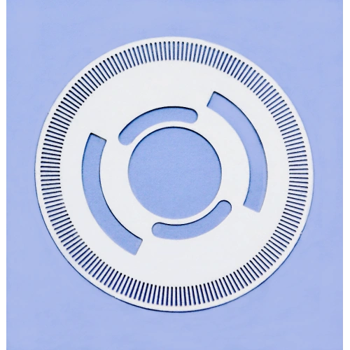 Placa de disco de codificación circular de acero inoxidable