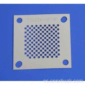 Precio competitivo espacio mínimo de 0.45 mm pieza de rejilla