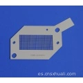 Placa de máscara de espesor de alto precisión de 0.3 mm Piece de rejilla