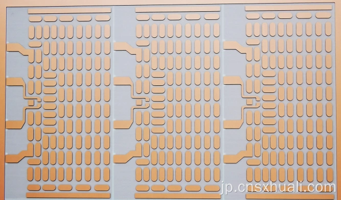 PEベース両面銅覆われた柔軟な基板