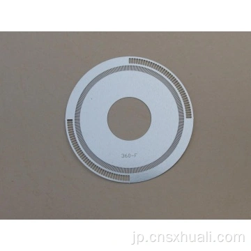 卸売カスタマイズされたシェイプメタルグレーティングエンコーダーディスク