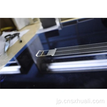 破線なしノッチプレートグリッドなし