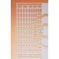 Etching 0.3mm Double-sided Copper Clad Flexible Substrate