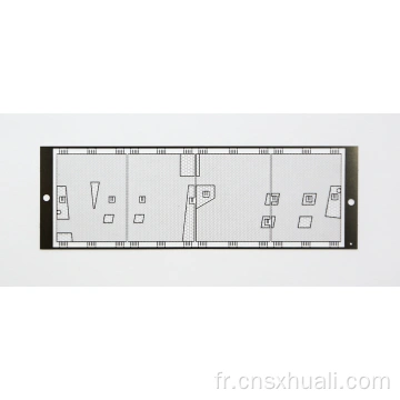 Grille de matériau SUS430 0,05 mmt pour la pièce VFD